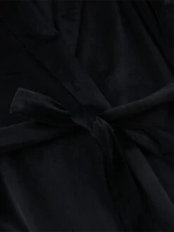 Women's Pajamas Bathrobe Robes Gown Pure Color Simple Casual Comfort Home Daily Bed Polyester Breathable V Wire Long Sleeve Feather Spring Summer Black -Deals The Sexy Bra Store gkjkhn1673431401268