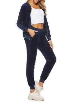 Women's Velvet Lounge Sets Sweatsuit Pure Color Fashion Comfort Soft Home Daily Bed Polyester Breathable Hoodie Long Sleeve Cardigan Pant Pocket Fall Winter Black Wine 25 Women's Velvet Lounge Sets Sweatsuit Pure Color Fashion Comfort Soft Home Daily Bed Polyester Breathable Hoodie Long Sleeve Cardigan Pant Pocket Fall Winter Black Wine -Deals The Sexy Bra Store gnuybn1694072360682