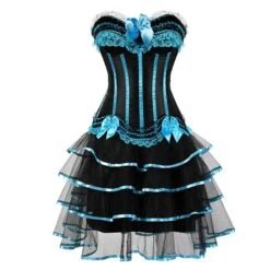 Women's Plus Size Corsets Halloween Country Bavarian Overbust Corset Corset Dresses Classic Retro Tummy Control Lace Stripe Waves Lace Up Nylon Polyester / Cotton Christmas Wedding Party / Bow 37 Women's Plus Size Corsets Halloween Country Bavarian Overbust Corset Corset Dresses Classic Retro Tummy Control Lace Stripe Waves Lace Up Nylon Polyester / Cotton Christmas Wedding Party / Bow -Deals The Sexy Bra Store gpsu1605601339779