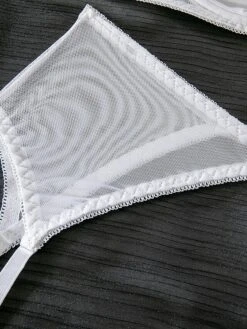 Women's Sexy Lingerie Sets 3 Pieces Pure Color Lovers Hot Undergarments Home Bed Valentine's Day Polyester Breathable Straps Sleeveless Backless Summer Spring Black White 34 Women's Sexy Lingerie Sets 3 Pieces Pure Color Lovers Hot Undergarments Home Bed Valentine's Day Polyester Breathable Straps Sleeveless Backless Summer Spring Black White -Deals The Sexy Bra Store gsncga1697161991398