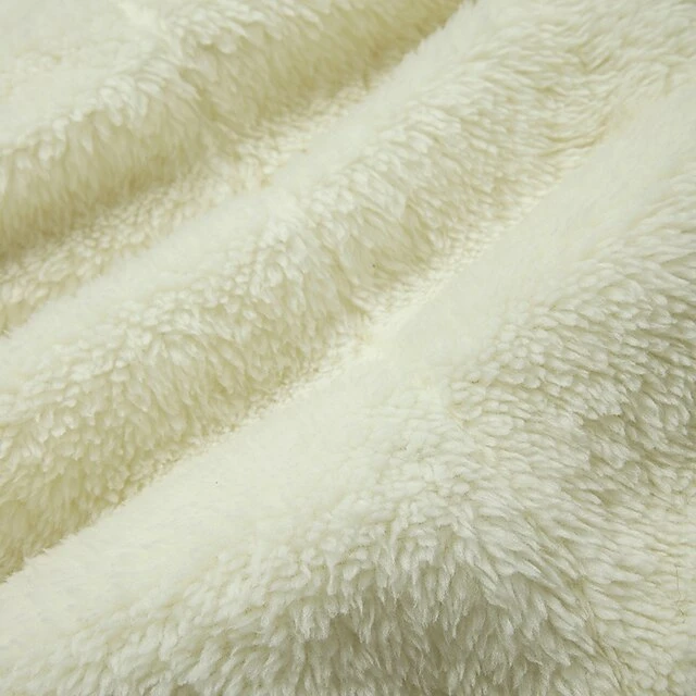 Womens Cartoon Bear Onesise Sleepwear Cute Fuzzy Warm Sherpa Fleece Hooded Romper Short Jumpsuit Playsuit 9 Womens Cartoon Bear Onesise Sleepwear Cute Fuzzy Warm Sherpa Fleece Hooded Romper Short Jumpsuit Playsuit - Image 9