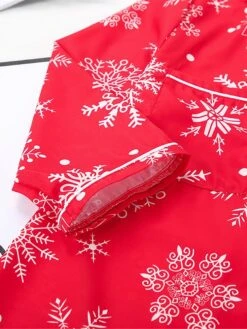 Women's Christmas Pajamas Sets Snowflake Fashion Comfort Soft Home Xmas Daily Polyester Breathable Lapel Long Sleeve Shirt Pant Button Pocket Fall Winter Red 19 Women's Christmas Pajamas Sets Snowflake Fashion Comfort Soft Home Xmas Daily Polyester Breathable Lapel Long Sleeve Shirt Pant Button Pocket Fall Winter Red -Deals The Sexy Bra Store hdashz1693206738468