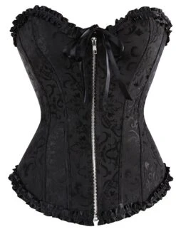 Women's Shapewear Waist Trainer Body Shaper Patchwork Flower Fashion Retro Hot Party Halloween Masquerade Polyester Breathable Bandeau Sleeveless Adjustable Summer Spring Black Fight Red Black -Deals The Sexy Bra Store hhcaqj1693206694574