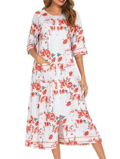 Women's Pajamas Robes Gown Bathrobes Pjs Leopard Flower Simple Comfort Home Daily Cotton Crew Neck Half Sleeve Pocket Winter Fall Blue Pink 22 Women's Pajamas Robes Gown Bathrobes Pjs Leopard Flower Simple Comfort Home Daily Cotton Crew Neck Half Sleeve Pocket Winter Fall Blue Pink -Deals The Sexy Bra Store hopvhf1661336269901