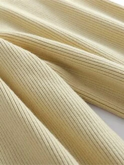 Women's Pajamas Sets Pure Color Fashion Casual Soft Home Daily Bed Knit Breathable Crew Neck Long Sleeve Pant Fall Winter Black Blue -Deals The Sexy Bra Store hseadq1697793745848