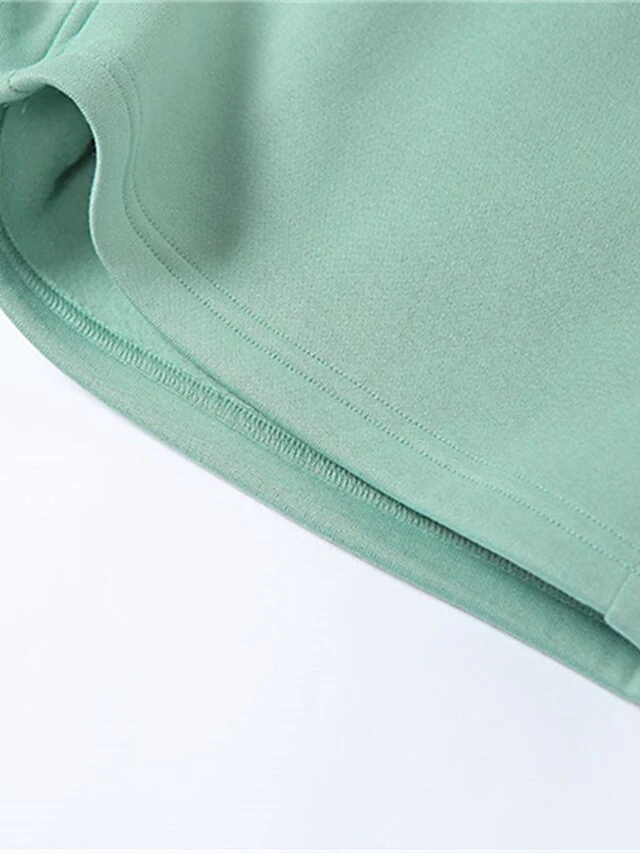 Women's Lounge Sets 2 Pcs Sweatshirt And Shorts Pure Color Fashion Casual Comfort Street Daily Date Polyester Warm Crew Neck Long Sleeve Shorts Fall Winter Black Pink 14 Women's Lounge Sets 2 Pcs Sweatshirt And Shorts Pure Color Fashion Casual Comfort Street Daily Date Polyester Warm Crew Neck Long Sleeve Shorts Fall Winter Black Pink - Image 14