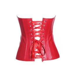 Corset Women's Corsets Christmas Halloween Wedding Party Birthday Party Plus Size Black Red Overbust Corset Zipper Lace Up Classic Tummy Control Push Up Solid Color Summer Spring Fall -Deals The Sexy Bra Store idgvlh1634560222484