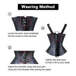 Women's Plus Size Corsets HalloweenCountry Bavarian Overbust Corset Classic Tummy Control Push Up Solid Color Buckle Zipper Nylon Polyester / Cotton Christmas Wedding Party Birthday Party 17 Women's Plus Size Corsets HalloweenCountry Bavarian Overbust Corset Classic Tummy Control Push Up Solid Color Buckle Zipper Nylon Polyester / Cotton Christmas Wedding Party Birthday Party -Deals The Sexy Bra Store iebaqw1646710221489
