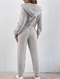 Women's Pajamas Sets Pure Color Warm Fashion Plush Home Daily Bed Polyester Warm Breathable Hoodie Long Sleeve Cardigan Pant Elastic Waist Fall Winter Green Khaki 17 Women's Pajamas Sets Pure Color Warm Fashion Plush Home Daily Bed Polyester Warm Breathable Hoodie Long Sleeve Cardigan Pant Elastic Waist Fall Winter Green Khaki -Deals The Sexy Bra Store ikvbqz1693552860368
