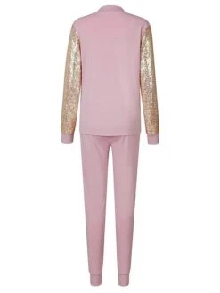 Women's Heart Sequin Lounge Sets Fashion Casual Comfort Street Daily Date Cotton Breathable Stand Collar Long Sleeve Pullover Elastic Waist Pants Fall Winter Pink 6 Women's Heart Sequin Lounge Sets Fashion Casual Comfort Street Daily Date Cotton Breathable Stand Collar Long Sleeve Pullover Elastic Waist Pants Fall Winter Pink -Deals The Sexy Bra Store ikxteb1690339419805