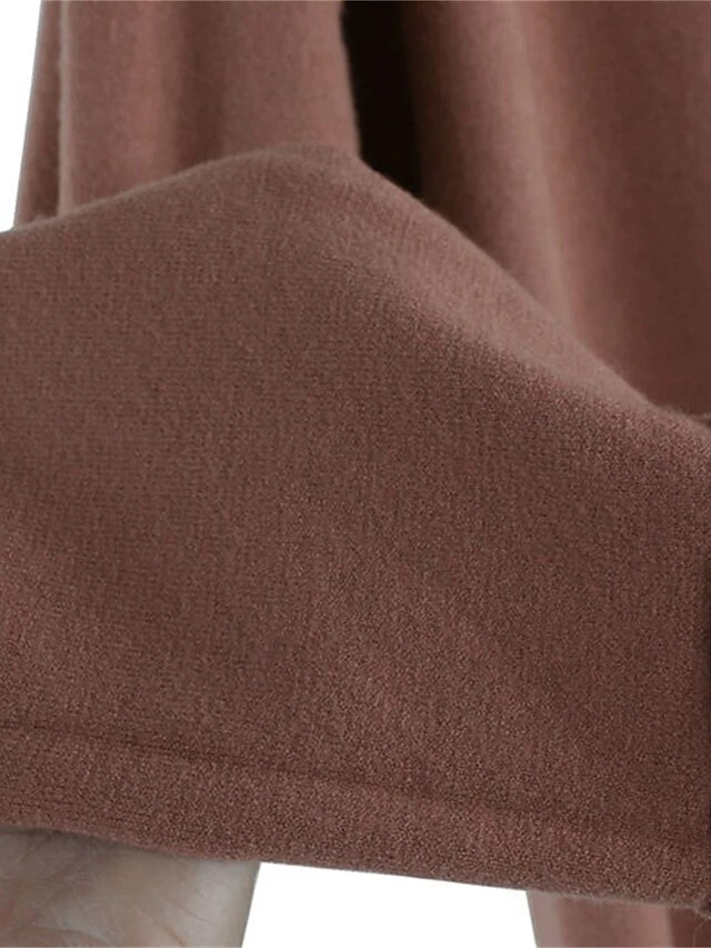 Women's Loungewear Top Pure Color Simple Casual Comfort Home Daily Going Out Rayon Warm V Wire Long Sleeve Fall Winter Black Yellow 6 Women's Loungewear Top Pure Color Simple Casual Comfort Home Daily Going Out Rayon Warm V Wire Long Sleeve Fall Winter Black Yellow - Image 6