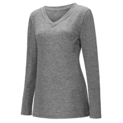 Women's Plus Size Loungewear Top Nighty Pure Color Basic Simple Comfort Home Daily Cotton V Wire Long Sleeve Pocket Spring Fall White Black 30 Women's Plus Size Loungewear Top Nighty Pure Color Basic Simple Comfort Home Daily Cotton V Wire Long Sleeve Pocket Spring Fall White Black -Deals The Sexy Bra Store iqntqd1663062321487