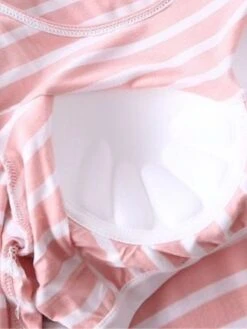 Women's 2 Piece Pajama Setswith Chest Pad Long Sleeve Stripe Shirt And Pants Crew Neck Spring Autumn Pink Blue 13 Women's 2 Piece Pajama Setswith Chest Pad Long Sleeve Stripe Shirt And Pants Crew Neck Spring Autumn Pink Blue -Deals The Sexy Bra Store itggyk1685702124587