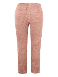 Women's Fleece Pajamas Pants Pure Color Fashion Simple Casual Street Date Airport Flannel Breathable Long Pant Elastic Waist Fall Winter Black Pink -Deals The Sexy Bra Store iudhng1691392654299