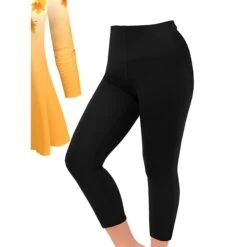 Women's Sets 2 Pieces Leaves Casual Comfort Home Daily Polyester Breathable Crew Neck Long Sleeve Pullover Pant Summer Spring Orange -Deals The Sexy Bra Store iuulmn1692348443979