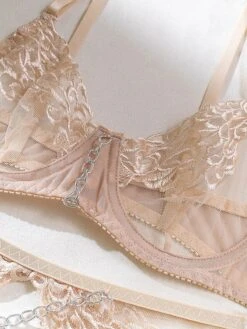 Women's Sexy Lingerie Sets Christmas Pure Color Lovers Hot Xmas Polyester Breathable Straps Sleeveless Backless Summer Spring Black Wine -Deals The Sexy Bra Store iyetio1695712994953