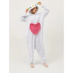 Women's Christmas Onesie Pajama Santa Claus Snowman Plush Comfort Oversized Xmas Polar Fleece Warm Hoodie Long Sleeve Fall Winter Santa Claus Snowman -Deals The Sexy Bra Store izkvca1695628291506