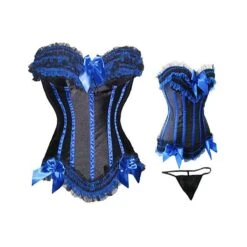 Women's Plus Size Corsets Halloween Country Bavarian Overbust Corset Corset Dresses Classic Retro Tummy Control Lace Stripe Waves Lace Up Nylon Polyester / Cotton Christmas Wedding Party / Bow 34 Women's Plus Size Corsets Halloween Country Bavarian Overbust Corset Corset Dresses Classic Retro Tummy Control Lace Stripe Waves Lace Up Nylon Polyester / Cotton Christmas Wedding Party / Bow -Deals The Sexy Bra Store jcmusu1624949239077