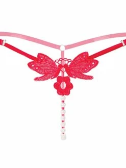 Women's Thong Underwear 5 Pieces Underwear Sexy Lace Hole Color Block Low Waist Sexy 5 Pack-F One-Size -Deals The Sexy Bra Store jcwtlu1678171013820