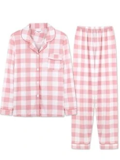 Women's Pajamas Pajama Top And Pant Sets Bear Dot Fashion Casual Soft Home Daily Bed Polyester Breathable Lapel Short Sleeve Shirt Pant Button Pocket Summer Spring Light Pink White Powder 14 Women's Pajamas Pajama Top And Pant Sets Bear Dot Fashion Casual Soft Home Daily Bed Polyester Breathable Lapel Short Sleeve Shirt Pant Button Pocket Summer Spring Light Pink White Powder -Deals The Sexy Bra Store jfsusb1683534050740
