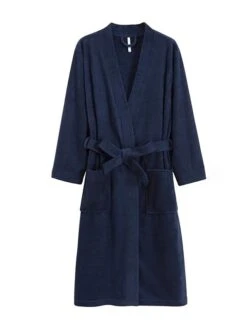 Women's Robe Pure Color Simple Casual Comfort Home Bed Wedding Party Polyester Breathable V Wire Long Sleeve Fall Winter White Pink -Deals The Sexy Bra Store jlfbxf1694072381972