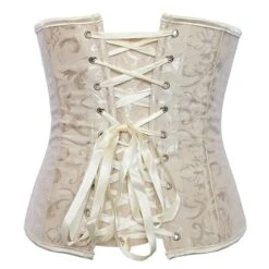 Corset Women's Corsets Trachtenmieder Christmas Halloween Wedding Party Birthday Party Plus Size Black White Red Country Bavarian Underbust Corset Hook & Eye Lace Up Classic Tummy Control Fashion -Deals The Sexy Bra Store jmvemo1634558351833