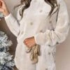 Women's Loungewear Sets 2 Pieces Star Fashion Casual Comfort Street Daily Date Polyester Warm Crew Neck Long Sleeve Shorts Fall Winter Gray