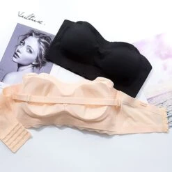 Women's Bras & Bralettes Seamless Strapless Full Coverage Solid Color Sexy Micro-elastic Push Up Invisible Sport Casual Daily Nylon Black / 1 PC 36 Women's Bras & Bralettes Seamless Strapless Full Coverage Solid Color Sexy Micro-elastic Push Up Invisible Sport Casual Daily Nylon Black / 1 PC -Deals The Sexy Bra Store klfcna1656503170350