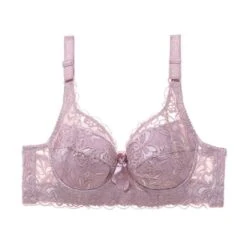 Women's Push Up Bras 3/4 Cup Lace Pure Color Hook & Eye Daily Wear POLY 1PC White Black / Plus Size / Plus Size -Deals The Sexy Bra Store kmljqb1617265452607