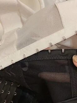 Corset Women's Corset Tops Comfortable Overbust Corset Backless Tummy Control Push Up Pure Color Hook & Eye Polyester Wedding Party Party & Evening Walking All Seasons Green White Black -Deals The Sexy Bra Store kmudnw1640852345105