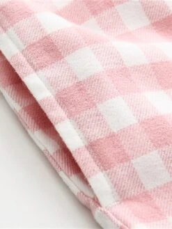 Women's Flannelette Brushed Pajamas Pants Grid / Plaid Basic Casual Comfort Home Daily Bed Cotton Breathable Pant Autunm Winter Light Pink Pink -Deals The Sexy Bra Store kpknfr1688634076070