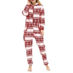 Women's Pajamas Jumpsuit Elk Snowflake Warm Fashion Casual Xmas Home Christmas Daily Polyester Breathable Hoodie Long Sleeve Pocket Fall Winter Black White 39 Women's Pajamas Jumpsuit Elk Snowflake Warm Fashion Casual Xmas Home Christmas Daily Polyester Breathable Hoodie Long Sleeve Pocket Fall Winter Black White -Deals The Sexy Bra Store kvjtng1692348374589