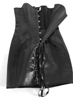 Women's Corsets Tummy Control Halloween Party & Evening Club Black Sexy Breathable Comfortable Hook & Eye Lace Up Push Up Tie Back Pure Color Fall Winter -Deals The Sexy Bra Store kwxefs1658227906840