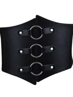 Corset Women's Corsets Corset Tops Party & Evening Valentine's Day Club Black Gold Cotton Breathable Comfortable Underbust Corset Buckle Lace Up Retro Tummy Control Pure Color Summer Fall Winter -Deals The Sexy Bra Store lcywxa1641897051362