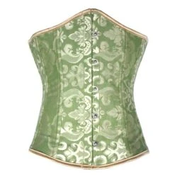 Corset Women's Corsets Trachtenmieder Christmas Halloween Wedding Party Birthday Party Plus Size Black White Red Country Bavarian Underbust Corset Hook & Eye Classic Tummy Control Fashion Abstract -Deals The Sexy Bra Store ldixaz1634558377036