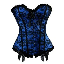 Corset Women's Plus Size Corsets Country Bavarian Overbust Corset Stylish Tummy Control Push Up Lace Solid Colored Solid Color Hook & Eye Lace Up Nylon POLY Christmas Halloween Wedding Party Birthday -Deals The Sexy Bra Store lfgqnu1556417826248
