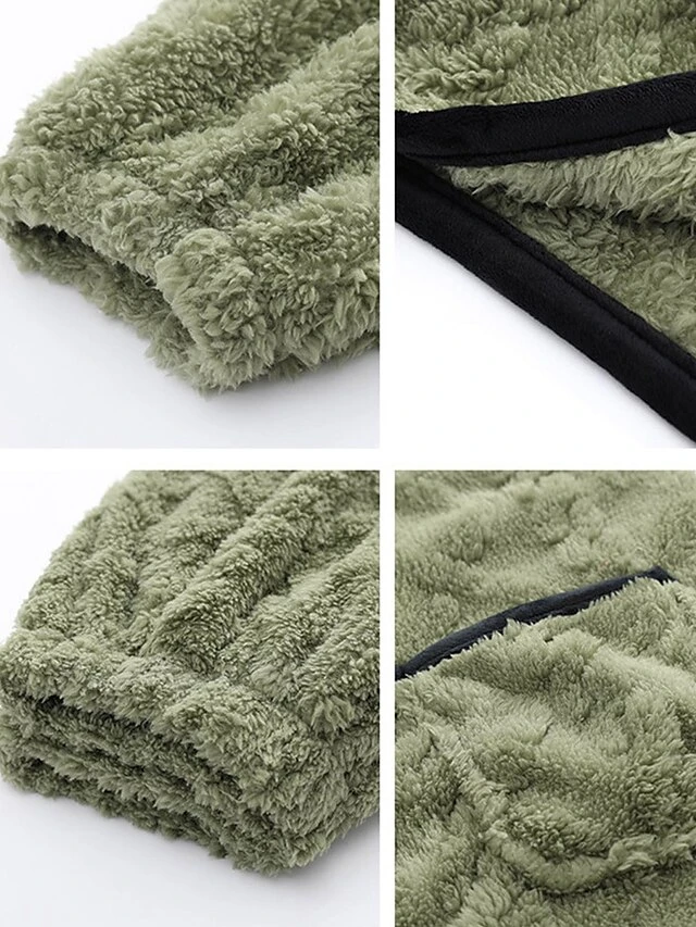 Women's Pajamas Sets Pure Color Warm Comfort Soft Home Daily Bed Flannel Warm Breathable Crew Neck Long Sleeve Cardigan Pant Button Pocket Fall Winter JY5128 JY5136 16 Women's Pajamas Sets Pure Color Warm Comfort Soft Home Daily Bed Flannel Warm Breathable Crew Neck Long Sleeve Cardigan Pant Button Pocket Fall Winter JY5128 JY5136 - Image 16