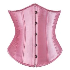 Corset Women's Plus Size Corsets Casual Country Bavarian Underbust Corset Classic Tummy Control Fashion Solid Color Buckle Hook & Eye Nylon Polyester / Cotton Christmas Halloween Wedding Party / Club -Deals The Sexy Bra Store ltmlde1619773213772
