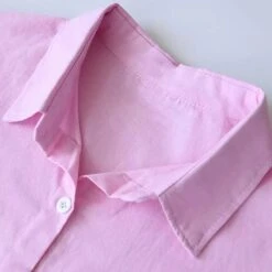 Women's Plus Size Loungewear Sets Nighty Pure Color Simple Fashion Comfort Home Street Vacation Cotton Lapel Long Sleeve Shirt Pant Pocket Elastic Waist Fall Spring Green White -Deals The Sexy Bra Store lwlkla1658826970343