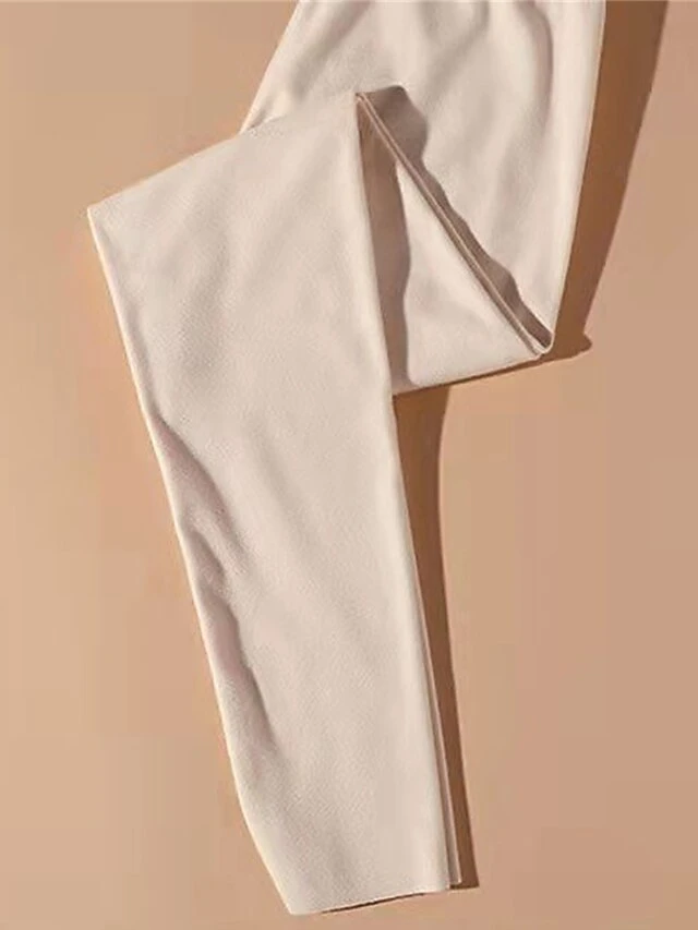 Women's Loungewear Pants Lounge Pants Pure Color Simple Casual Soft Street Daily Vacation Polyester Breathable Long Pant Elastic Waist Summer Spring Black Pink 10 Women's Loungewear Pants Lounge Pants Pure Color Simple Casual Soft Street Daily Vacation Polyester Breathable Long Pant Elastic Waist Summer Spring Black Pink - Image 10