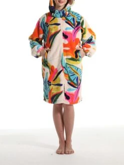 Women's Robe Leaves Plush Casual Comfort Home Daily Bed Flannel Warm Breathable Hoodie Long Sleeve Pocket Fall Winter Beige 13 Women's Robe Leaves Plush Casual Comfort Home Daily Bed Flannel Warm Breathable Hoodie Long Sleeve Pocket Fall Winter Beige -Deals The Sexy Bra Store lzndmk1695373711509