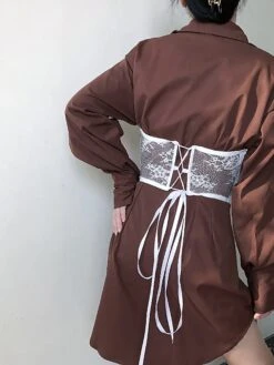 Corset Women's Corset Tops Sexy Underbust Corset Retro Embroidery Lace Lace Flower Buckle Lace Up Polyester Prom Birthday Party Party & Evening Spring & Summer Fall & Winter All Seasons White Black 37 Corset Women's Corset Tops Sexy Underbust Corset Retro Embroidery Lace Lace Flower Buckle Lace Up Polyester Prom Birthday Party Party & Evening Spring & Summer Fall & Winter All Seasons White Black -Deals The Sexy Bra Store mblwzk1637158125392