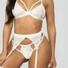 Ladies Sexy Three-Point Style Lace Temptation Three-Piece Set