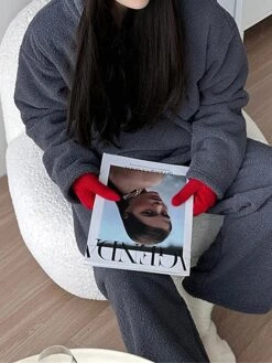 Women's Loungewear Sets Pure Color Fashion Comfort Soft Street Daily Date Polyester Warm Breathable Hoodie Long Sleeve Pant Elastic Waist Fall Winter Pink Brown -Deals The Sexy Bra Store mdyfai1692348340955