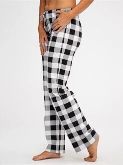 Women's Pajama Pants Christmas Grid / Plaid Simple Casual Soft Home Polyester Warm Breathable Pant Elastic Waist Fall Winter White Pink 31 Women's Pajama Pants Christmas Grid / Plaid Simple Casual Soft Home Polyester Warm Breathable Pant Elastic Waist Fall Winter White Pink -Deals The Sexy Bra Store mmhypy1696231978883