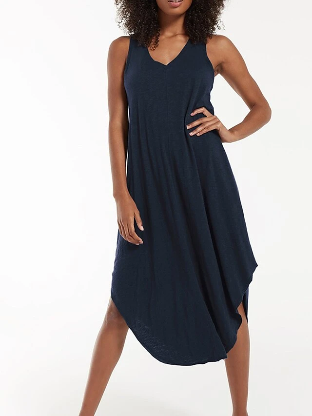 Women's Pajamas Nightgown Nightshirt Dress Pure Color Basic Casual Comfort Home Daily Bed Rayon Breathable V Wire Sleeveless Spring Summer Black Light Green 17 Women's Pajamas Nightgown Nightshirt Dress Pure Color Basic Casual Comfort Home Daily Bed Rayon Breathable V Wire Sleeveless Spring Summer Black Light Green - Image 17