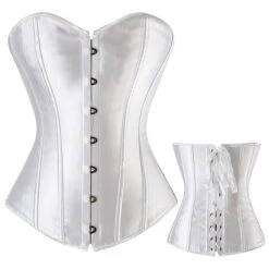 Corset Women's Plus Size Corsets Country Bavarian Overbust Corset Classic Tummy Control Push Up Pure Color Hook & Eye Lace Up Nylon Polyester Christmas Halloween Wedding Party Oktoberfest Costume -Deals The Sexy Bra Store mqnhrd1605078556500