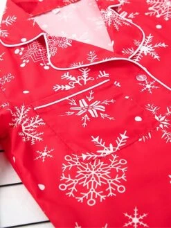 Women's Christmas Pajamas Sets Snowflake Fashion Comfort Soft Home Xmas Daily Polyester Breathable Lapel Long Sleeve Shirt Pant Button Pocket Fall Winter Red 20 Women's Christmas Pajamas Sets Snowflake Fashion Comfort Soft Home Xmas Daily Polyester Breathable Lapel Long Sleeve Shirt Pant Button Pocket Fall Winter Red -Deals The Sexy Bra Store mrzsxu1693206740270