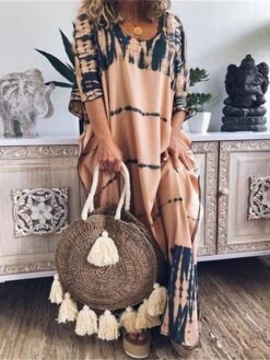 Women's Loungewear Dress Tie Dye Simple Casual Comfort Home Daily Bed Polyester Breathable Crew Neck Half Sleeve Dress Summer Spring White Pink 18 Women's Loungewear Dress Tie Dye Simple Casual Comfort Home Daily Bed Polyester Breathable Crew Neck Half Sleeve Dress Summer Spring White Pink -Deals The Sexy Bra Store muijtx1679970449758