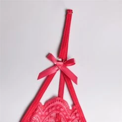 Women‘s Christmas Lingeries Gift Lace Bras Fixed Straps Sheer Bras Triangle Cup V Neck Breathable Lace Hook & Eye Date Casual Daily Xmas Sexy 1 Set White Black / Bra & Panty Set -Deals The Sexy Bra Store mumgfw1639398799824